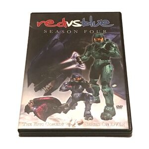 Red vs. Blue: Comedy Complete Fourth Season 4 (DVD 2006) Ep 58-77 No Scratches